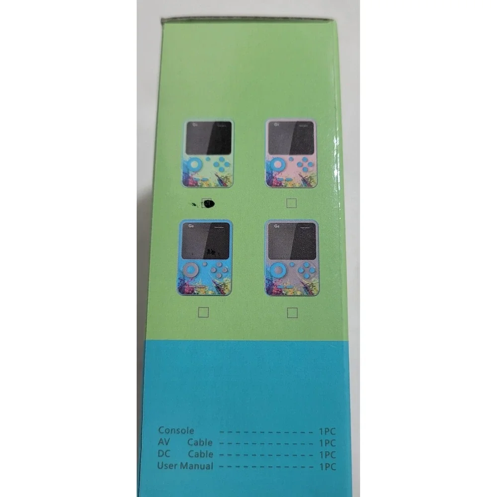 G5 Handheld or Connect to TV Game Box Green and Blue
